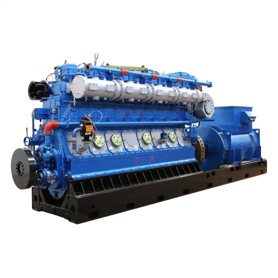 Low Rpm High Efficiency 500kw Biomass Gas Biogas Power Generator